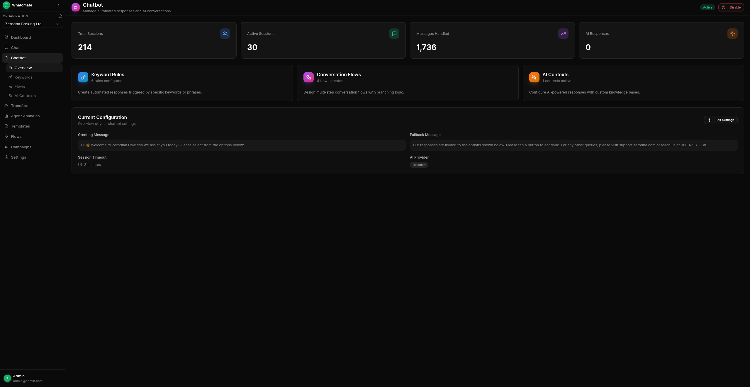 Chatbot Overview